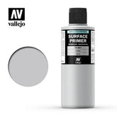 Vallejo Surface Primer - Colour Grey 200ml